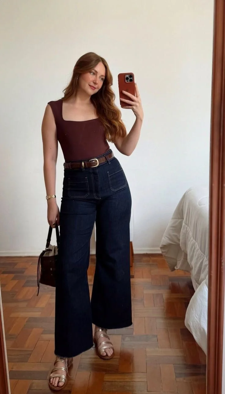square neck top