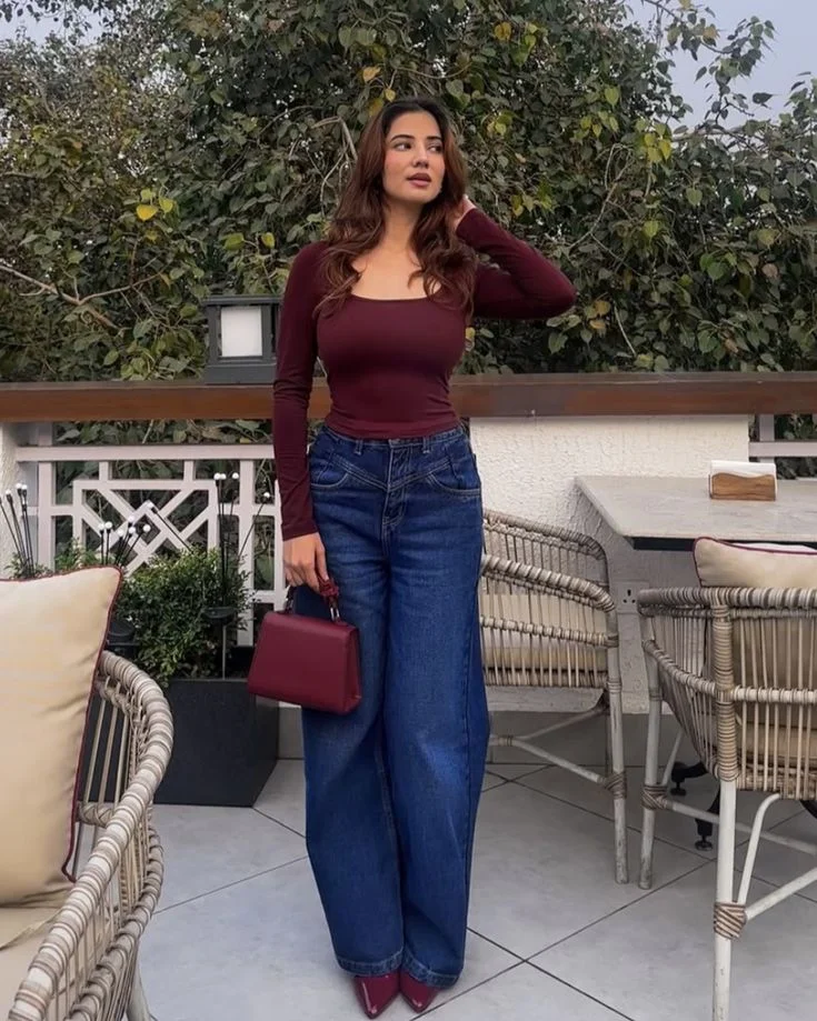 square neck top
