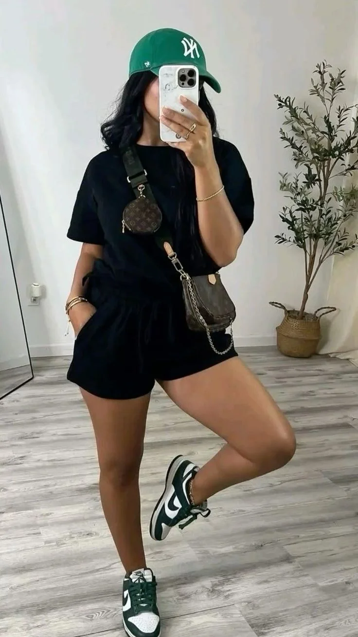 summer baseball game outfits