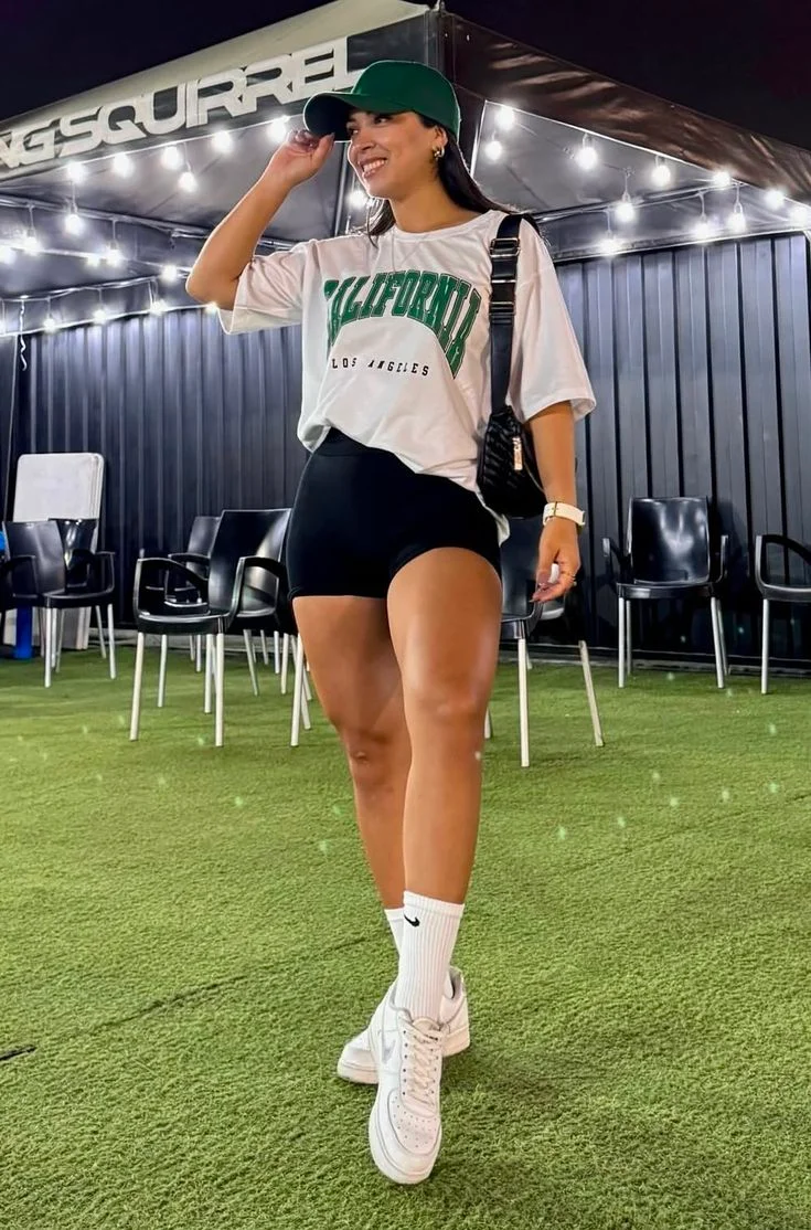 summer baseball game outfits