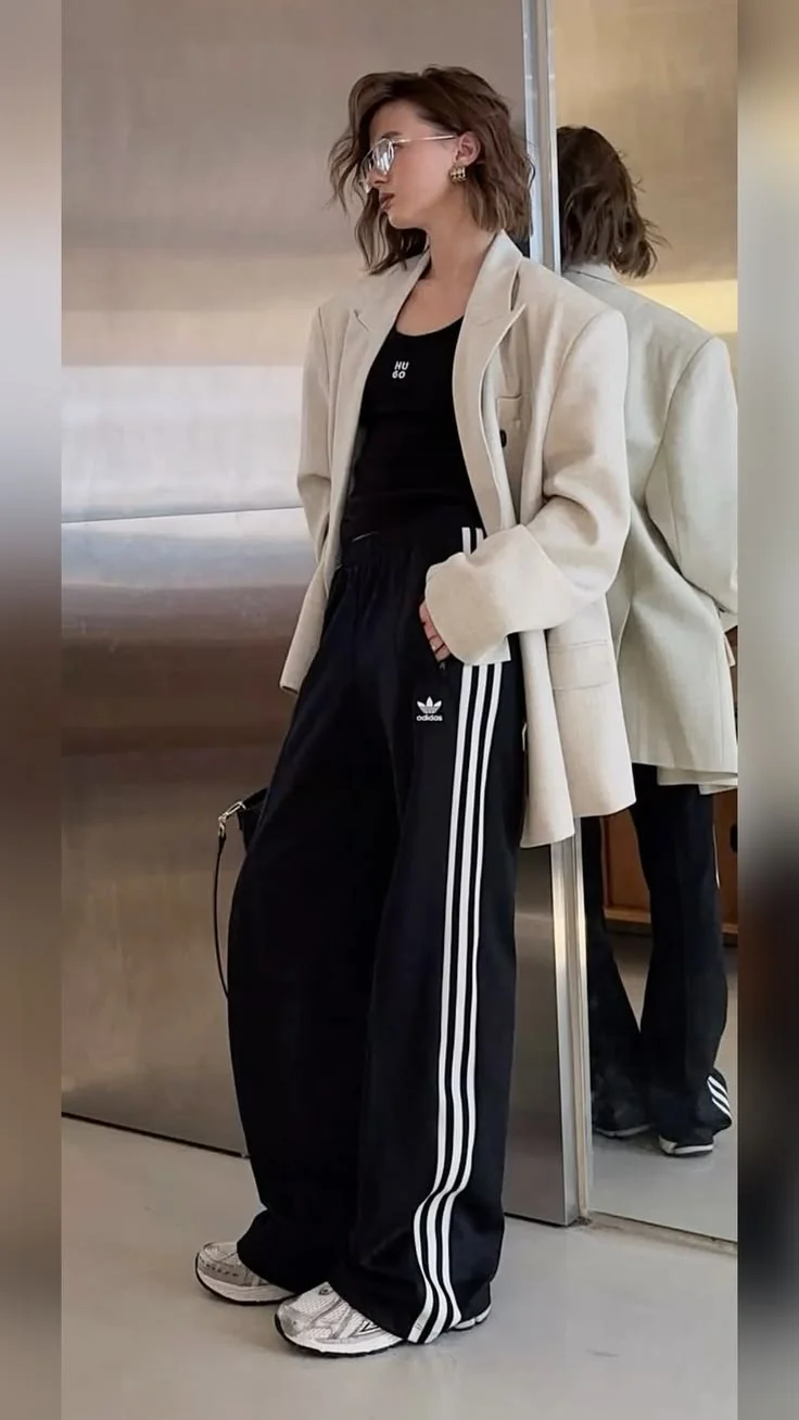 track pants outfit