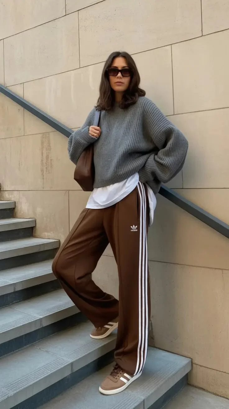 track pants outfit
