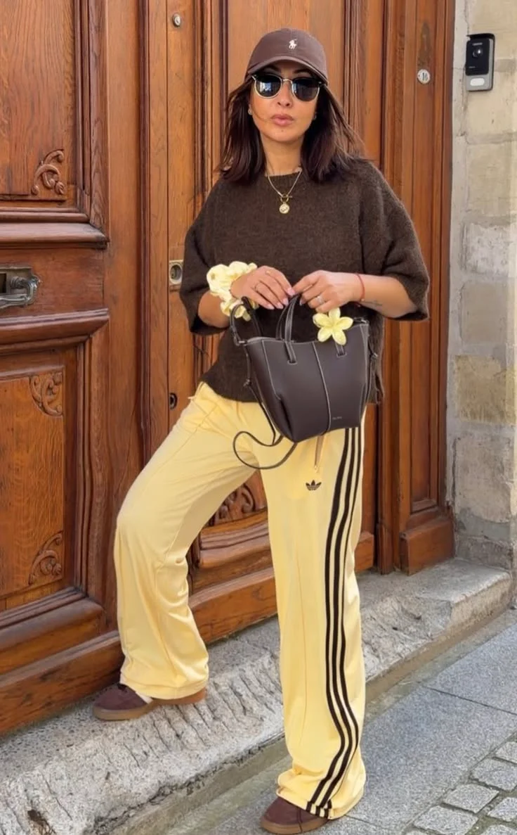 track pants outfit