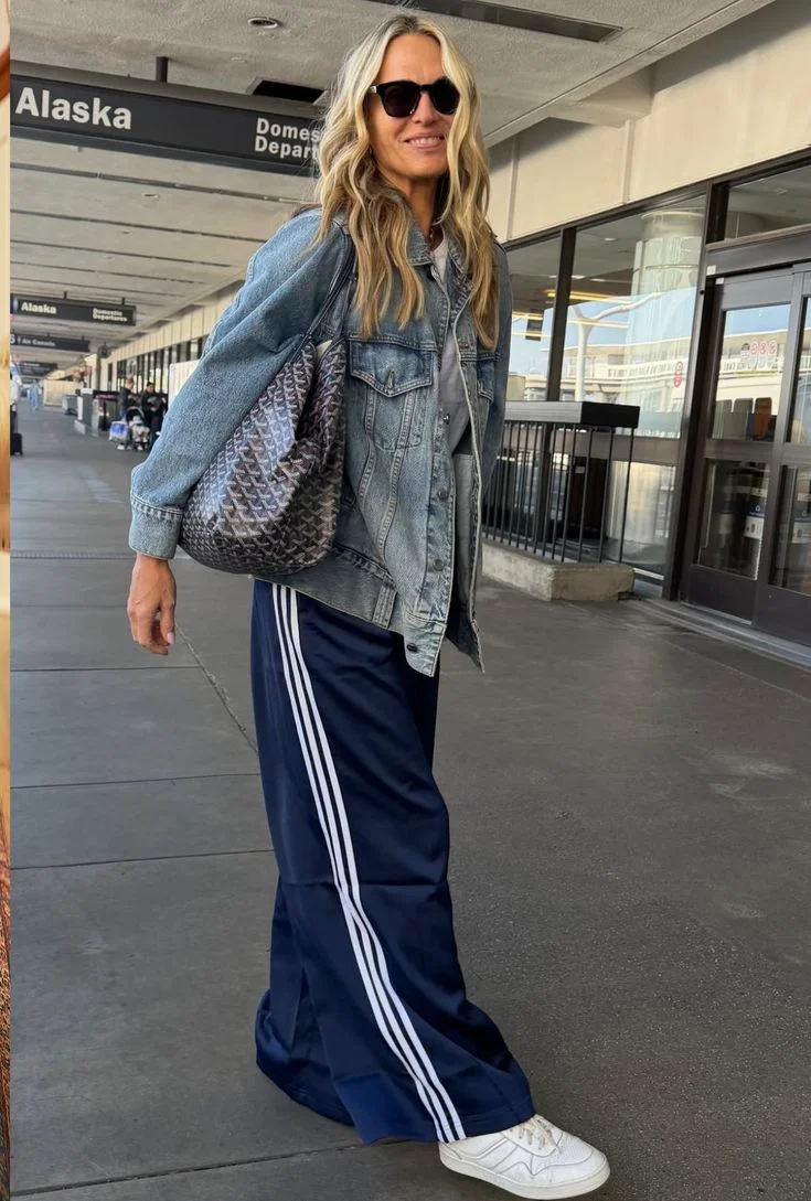 track pants outfit