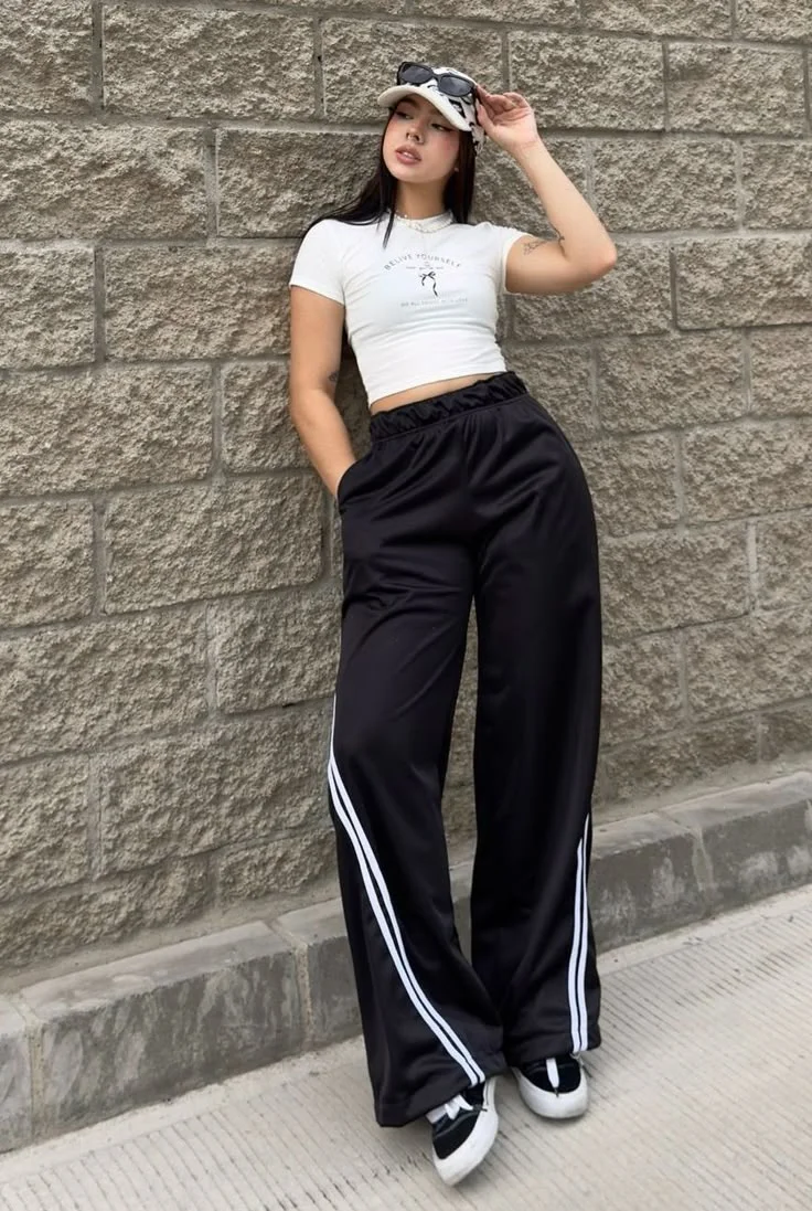track pants outfit