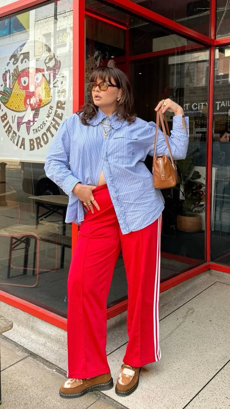 track pants outfit
