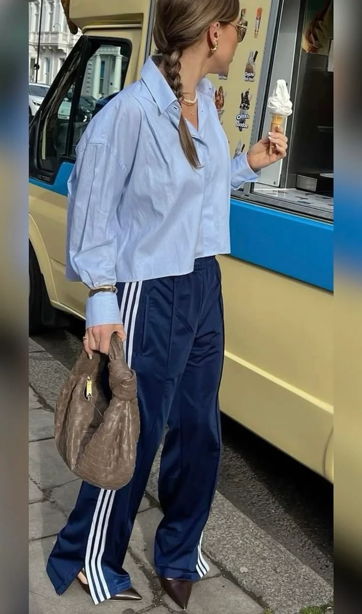 track pants outfit