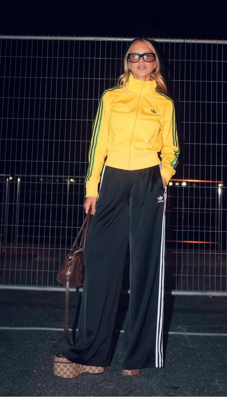 track pants outfit