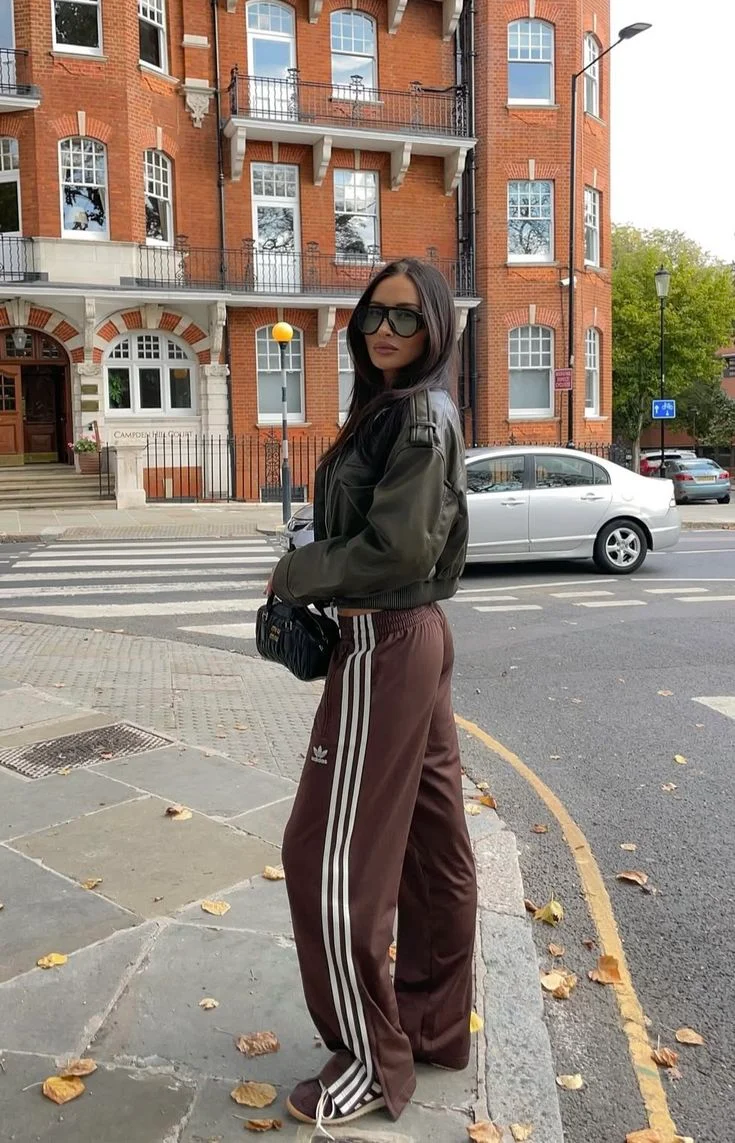 track pants outfit