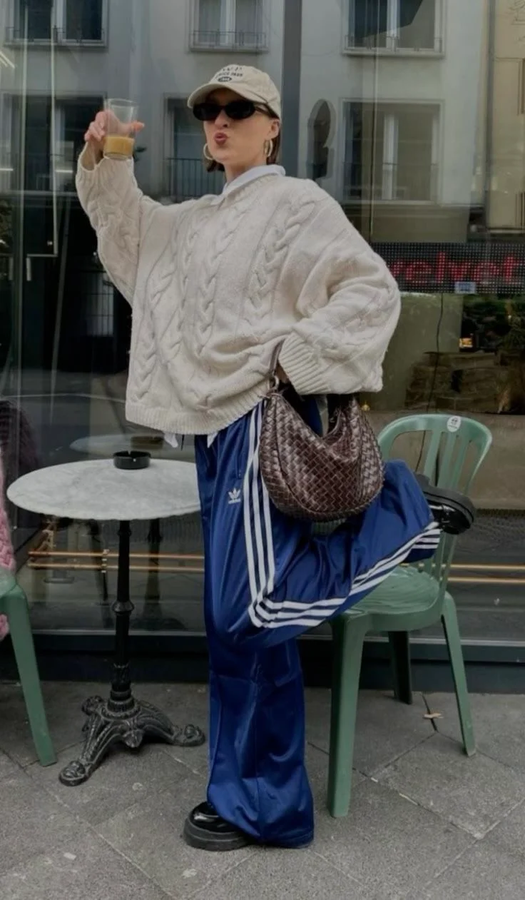 track pants outfit
