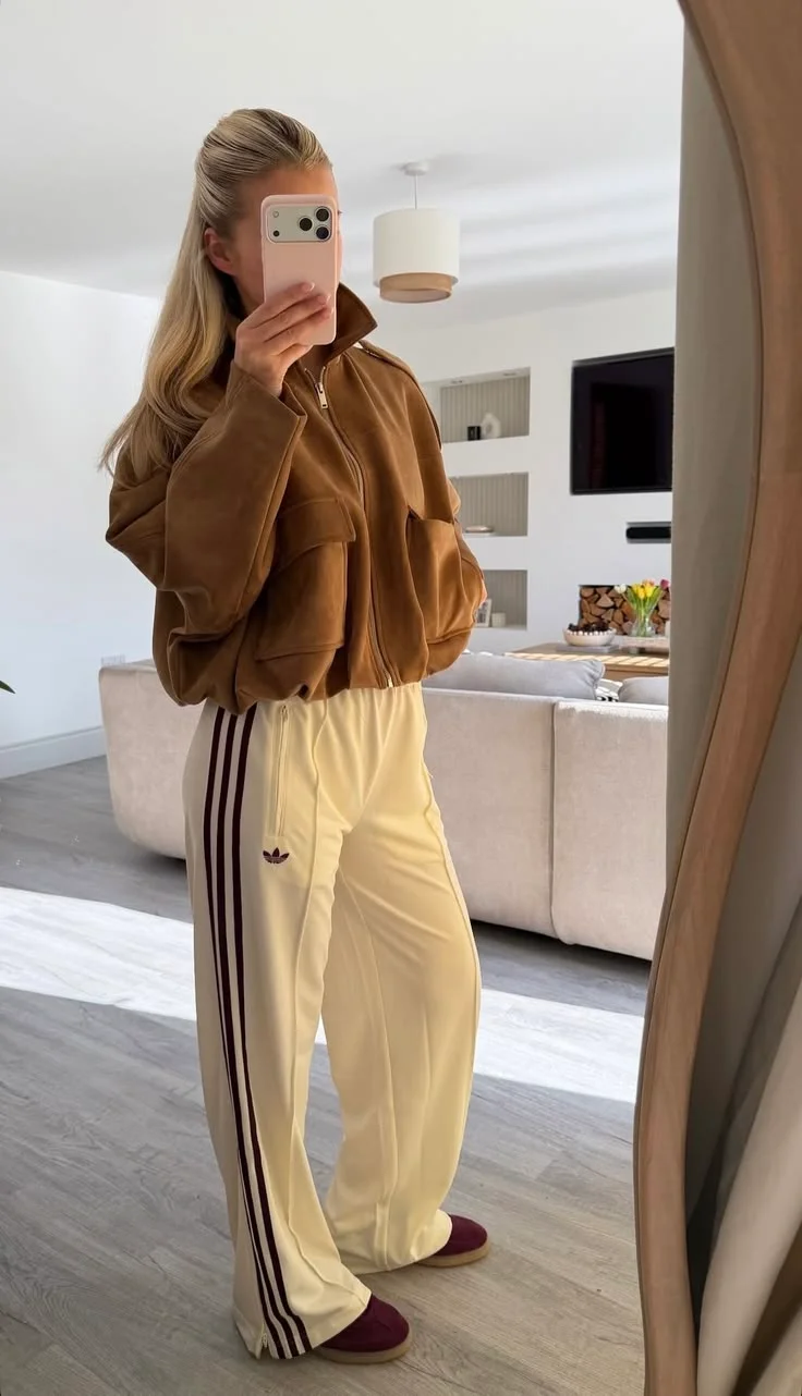 track pants outfit