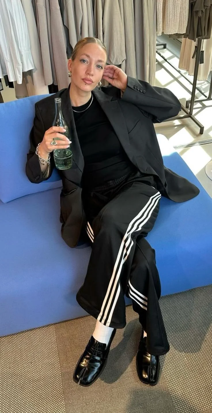 track pants outfit