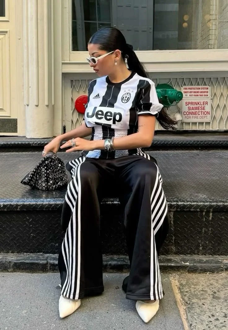 track pants outfit