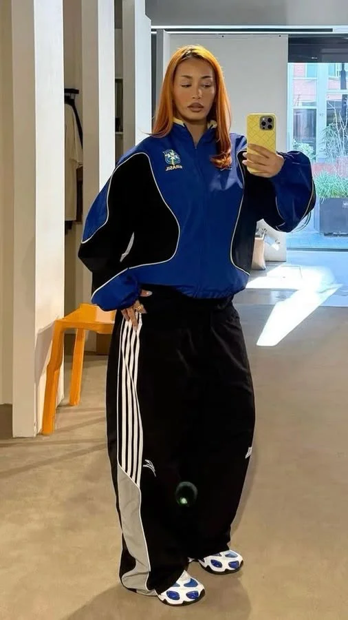 track pants outfit