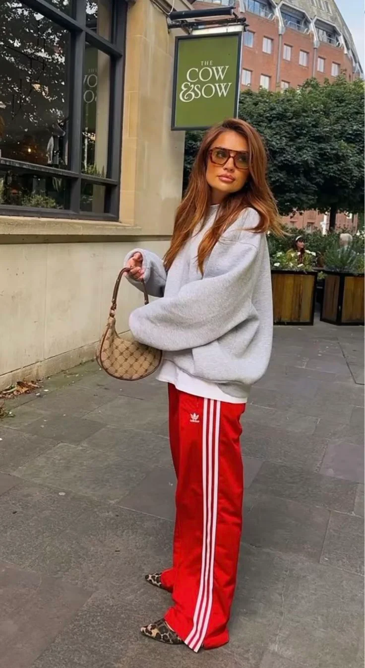 track pants outfit