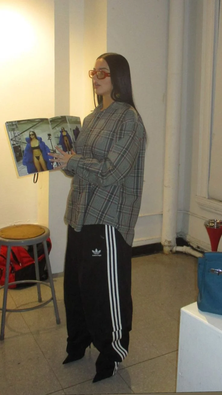 track pants outfit