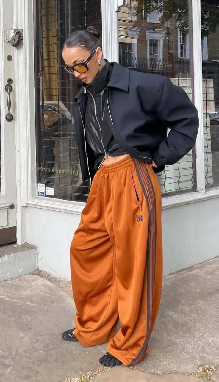 track pants outfit