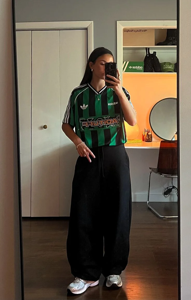 track pants outfit