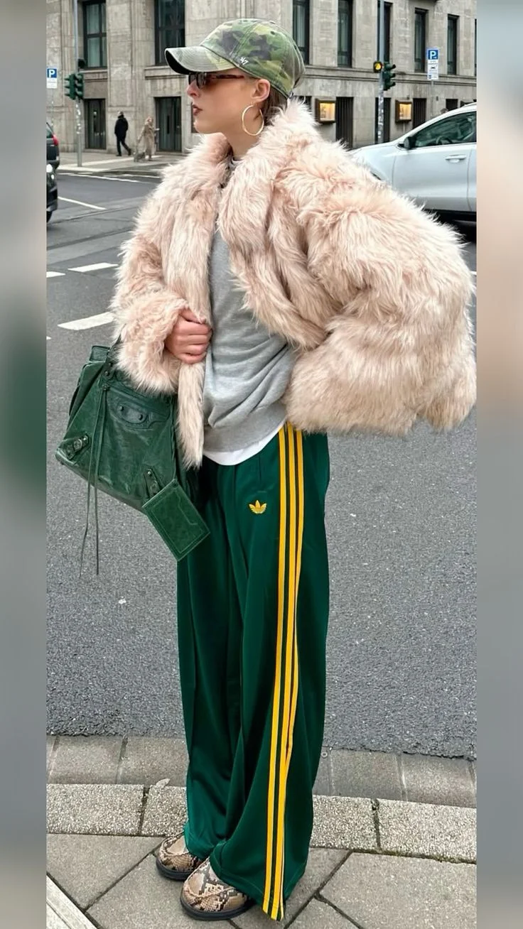track pants outfit
