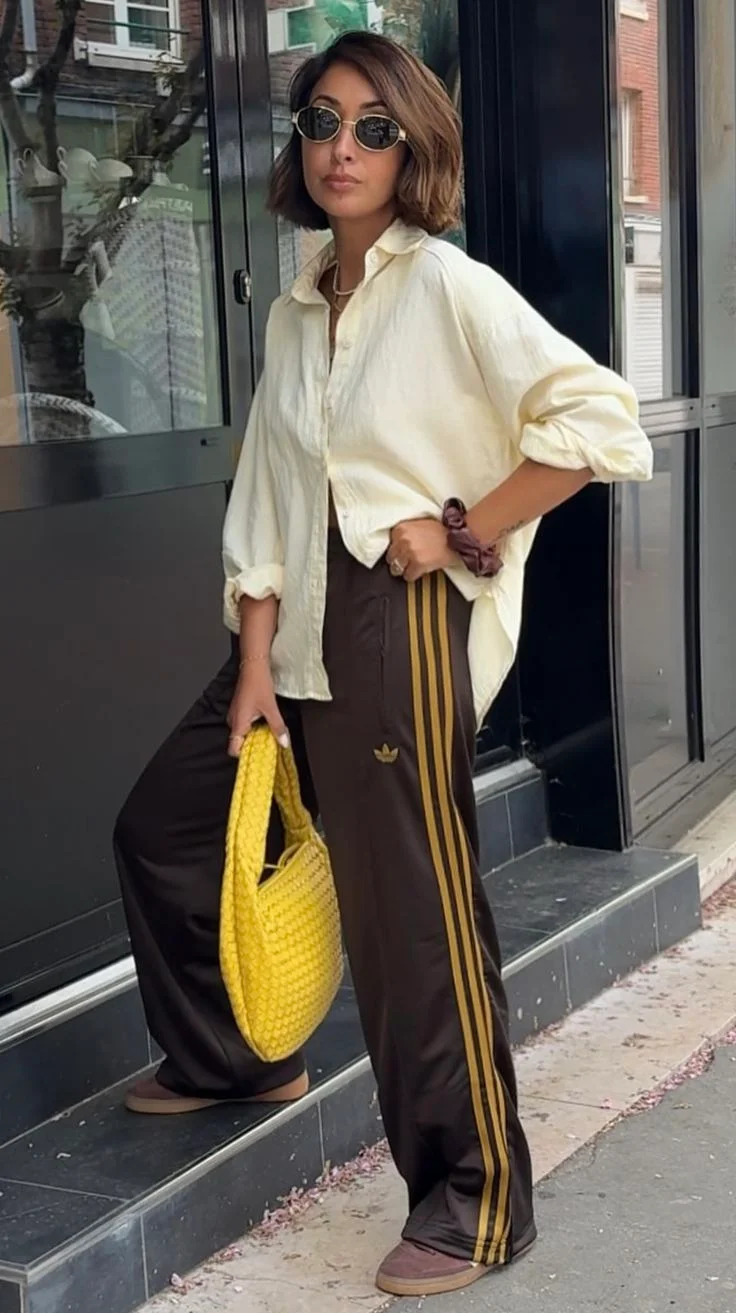 track pants outfit