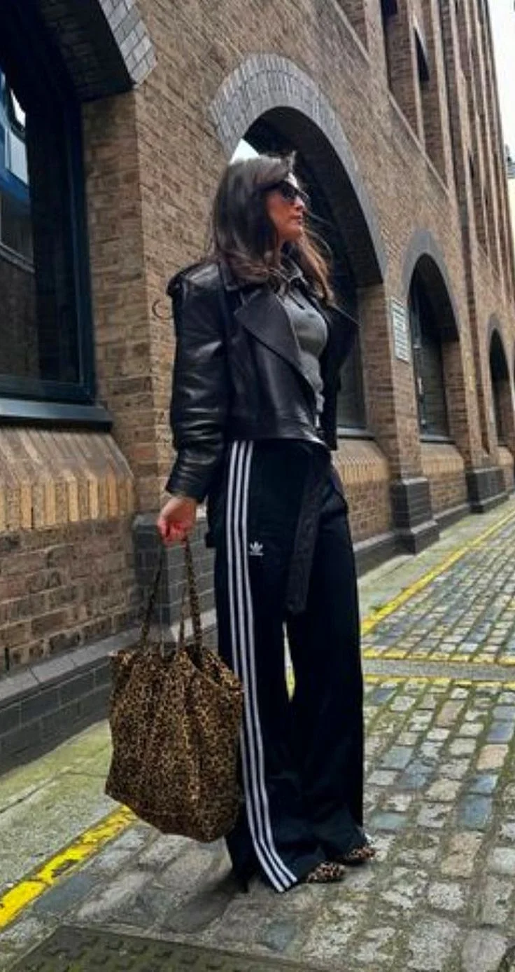 track pants outfit