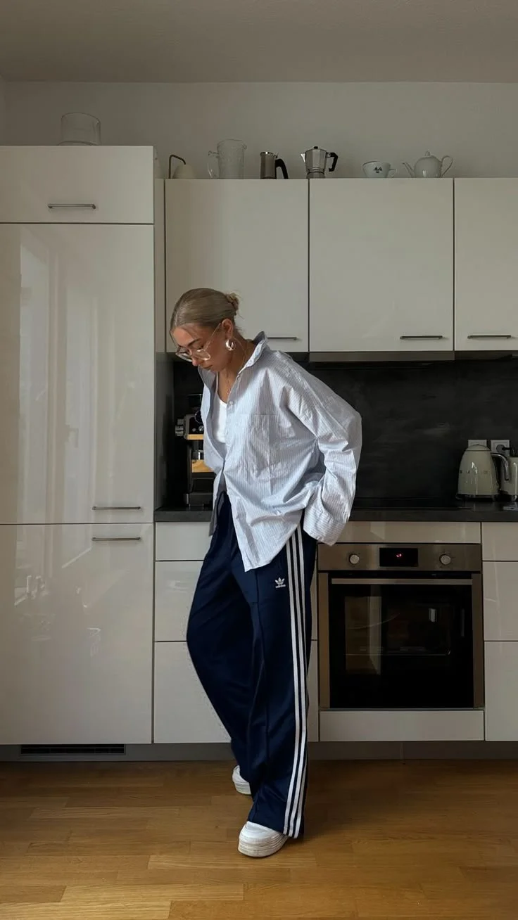 track pants outfit