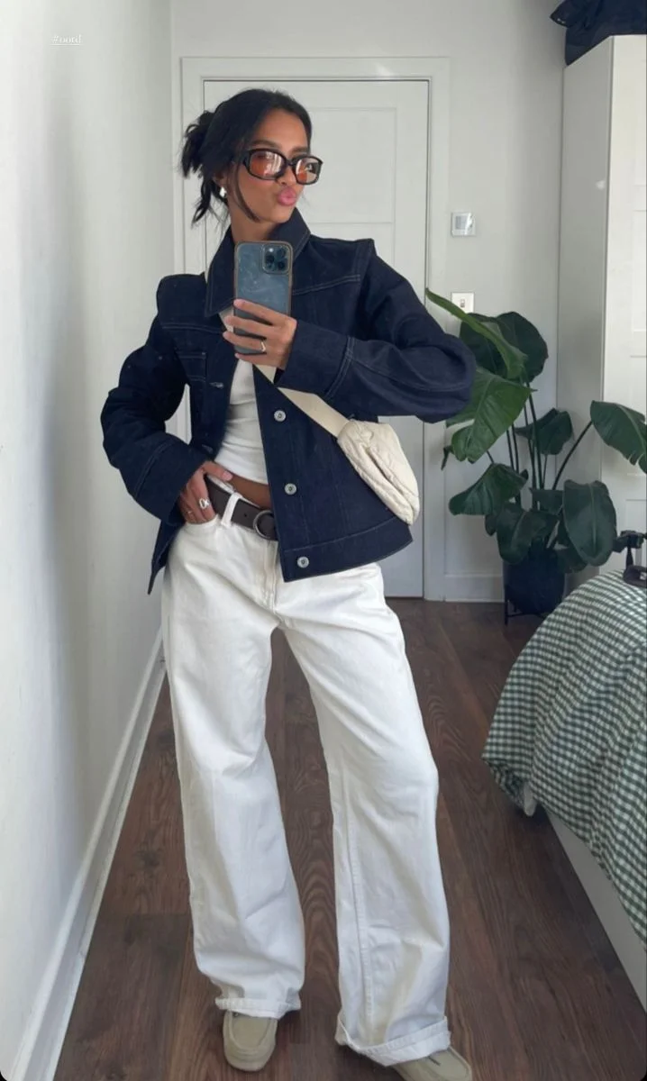 white jeans outfit
