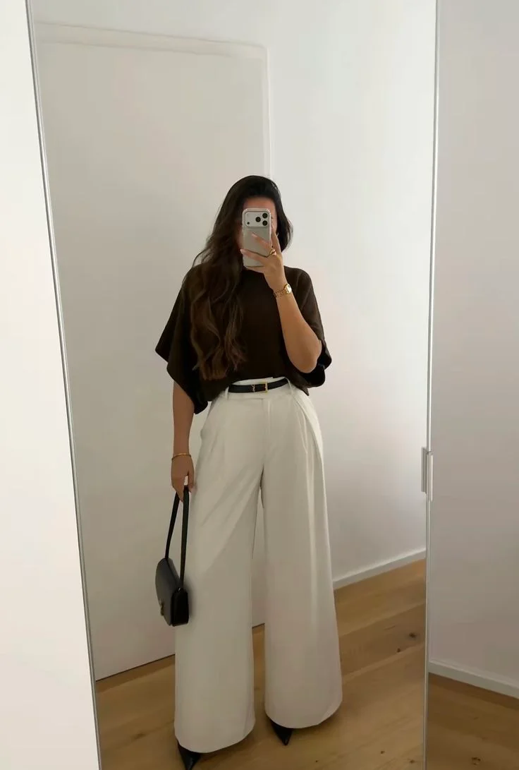 white jeans outfit