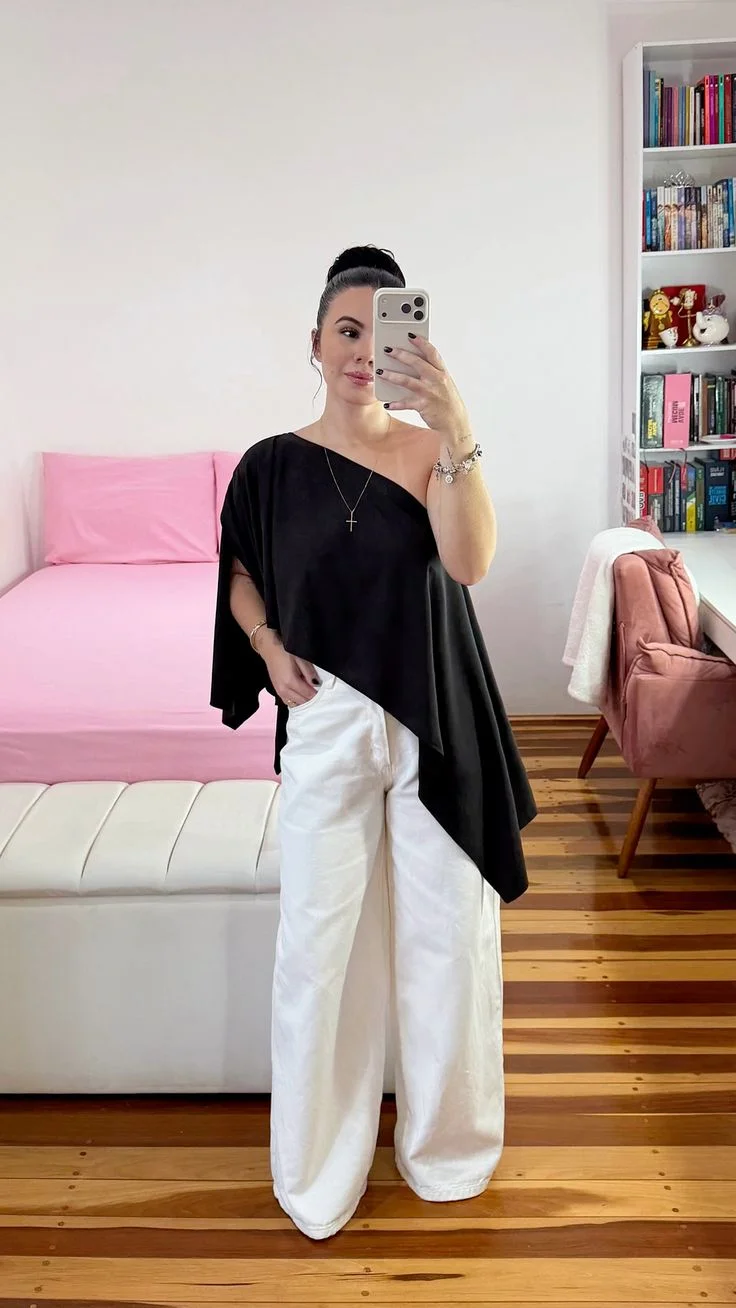white jeans outfit