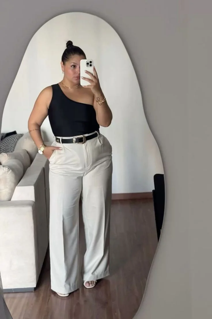 white jeans outfit