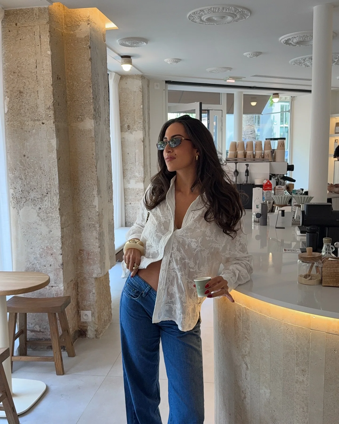 white shirt outfit
