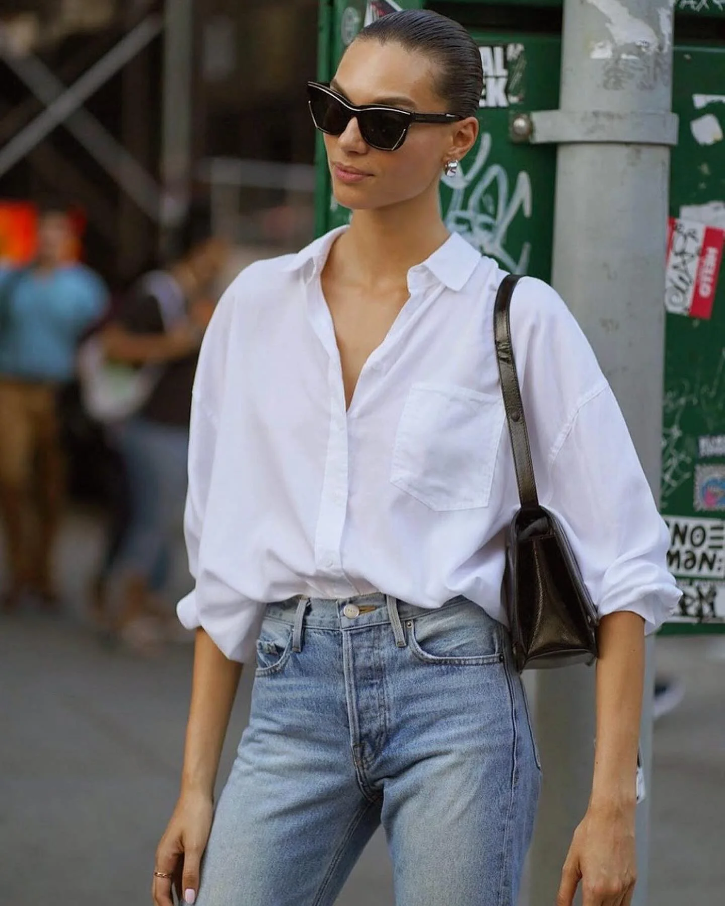white shirt outfit