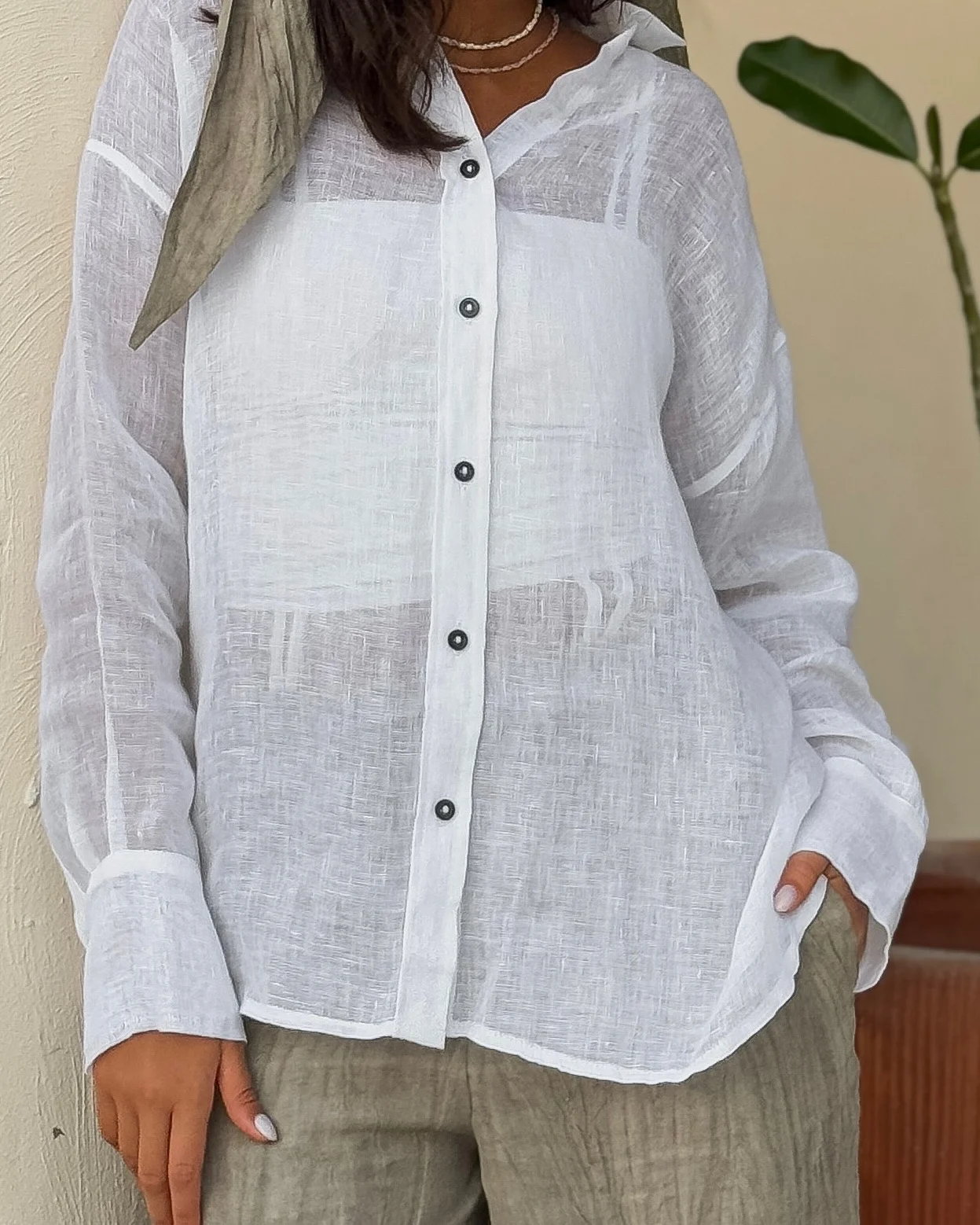 white shirt outfit
