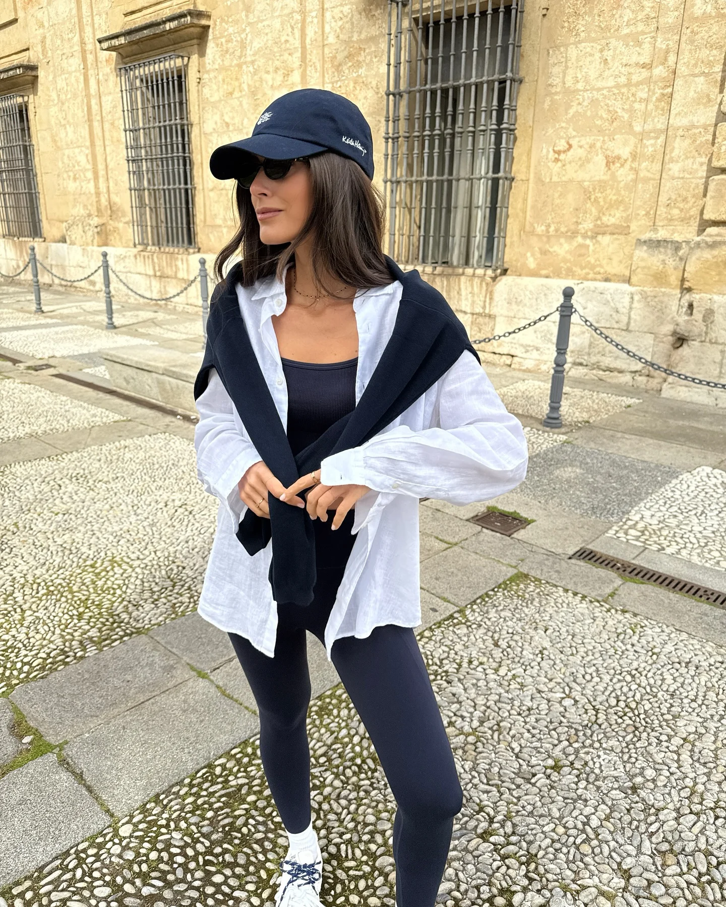 white shirt outfit