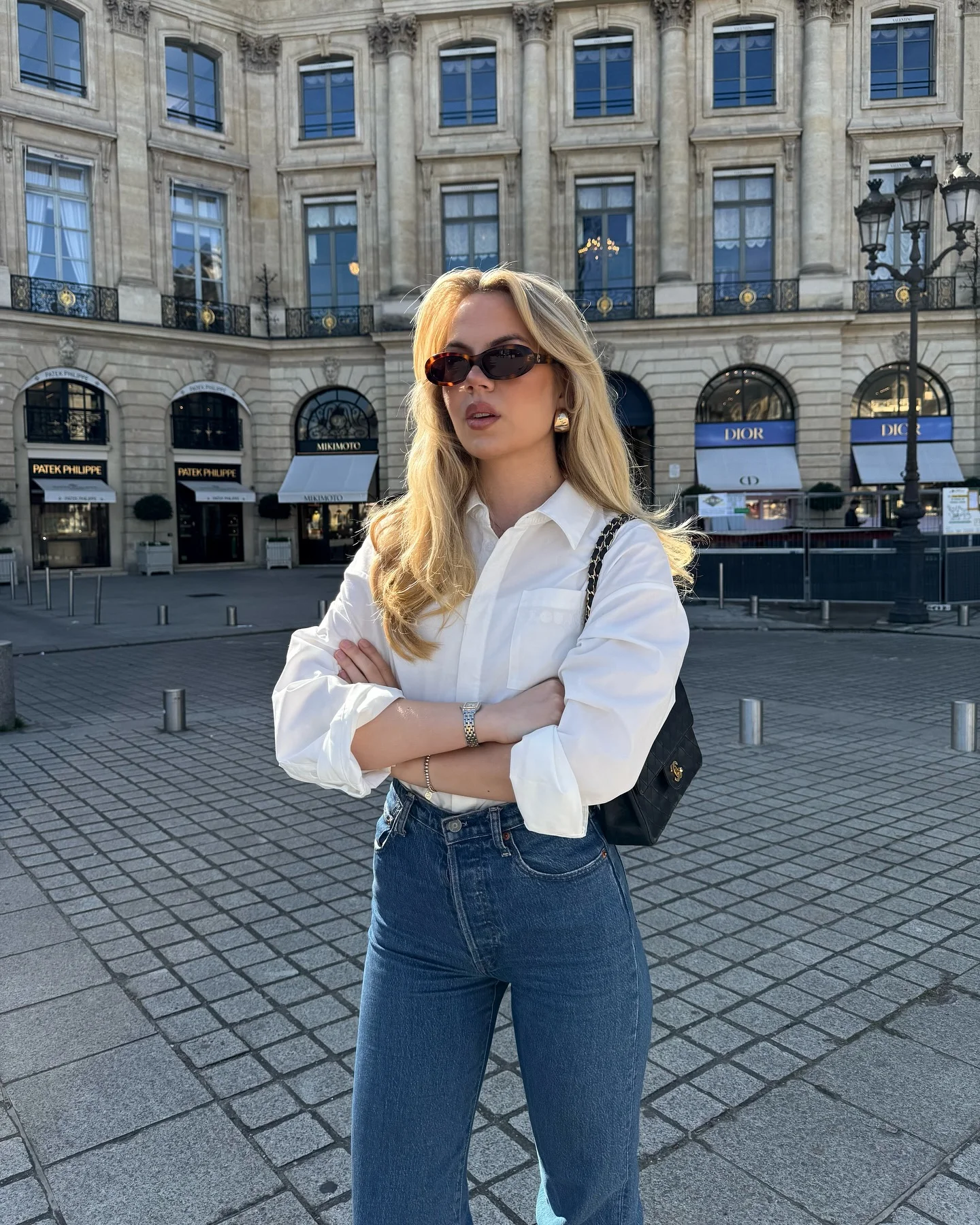 white shirt outfit