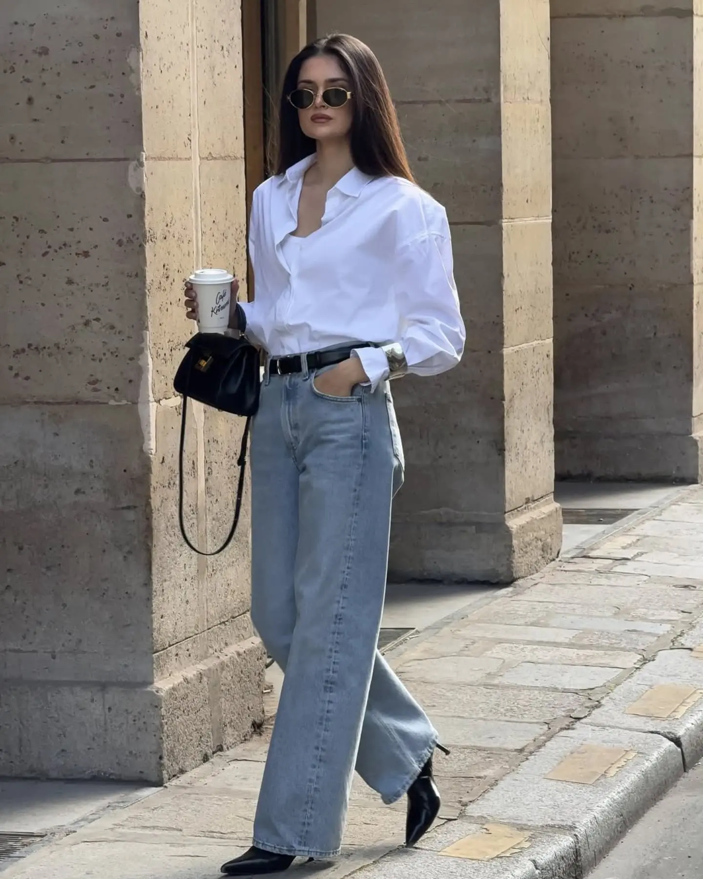 white shirt outfit
