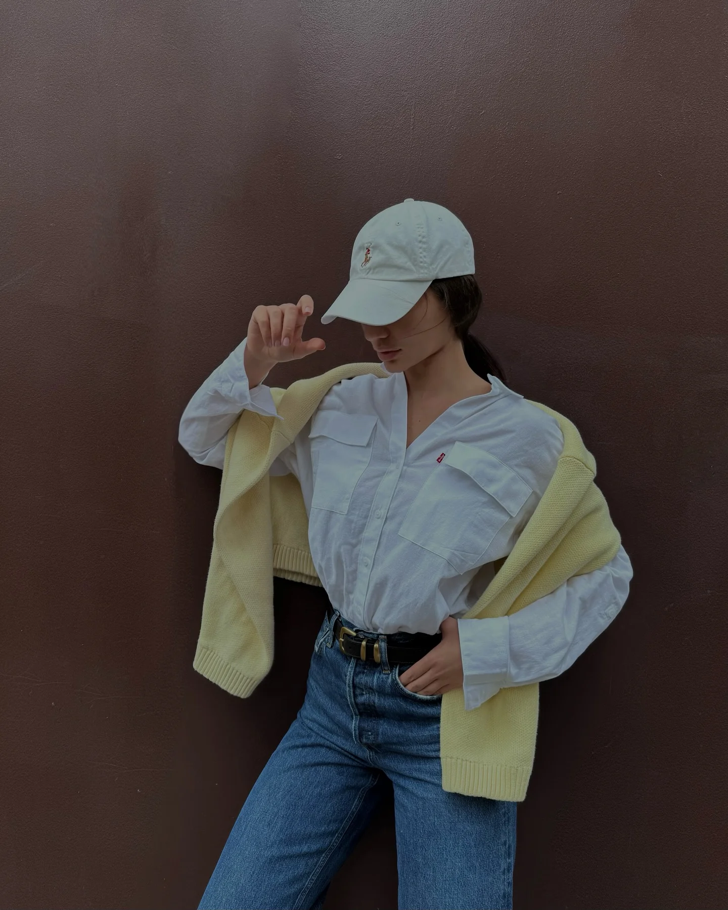 white shirt outfit