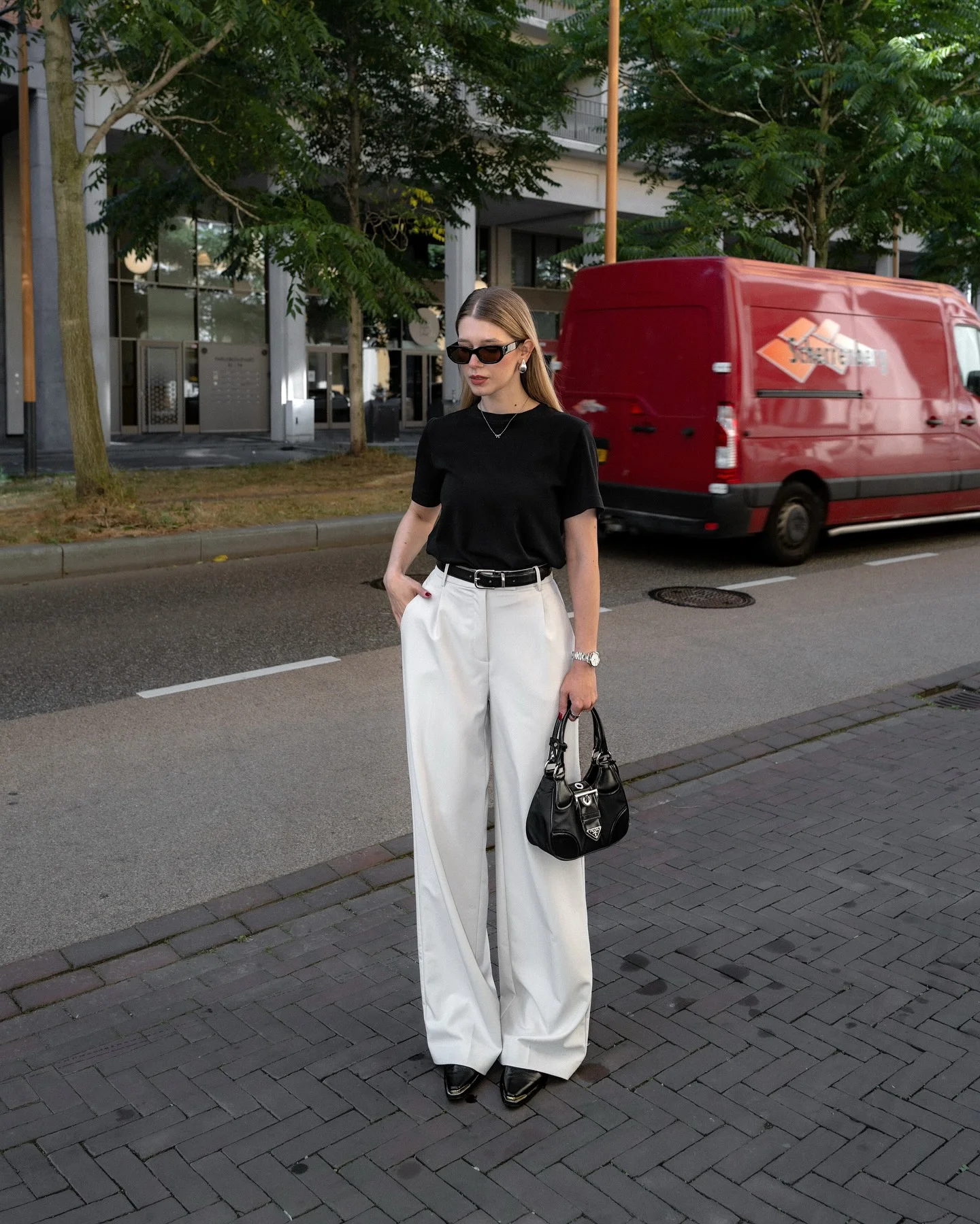 wide leg pants outfit