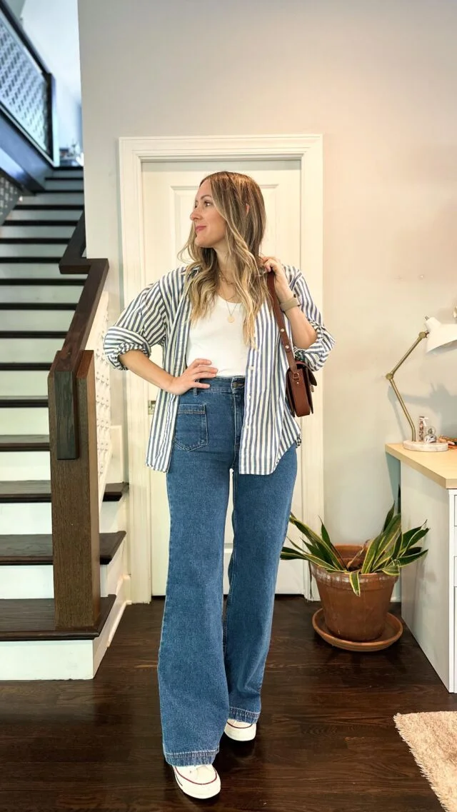 wide leg pants outfit